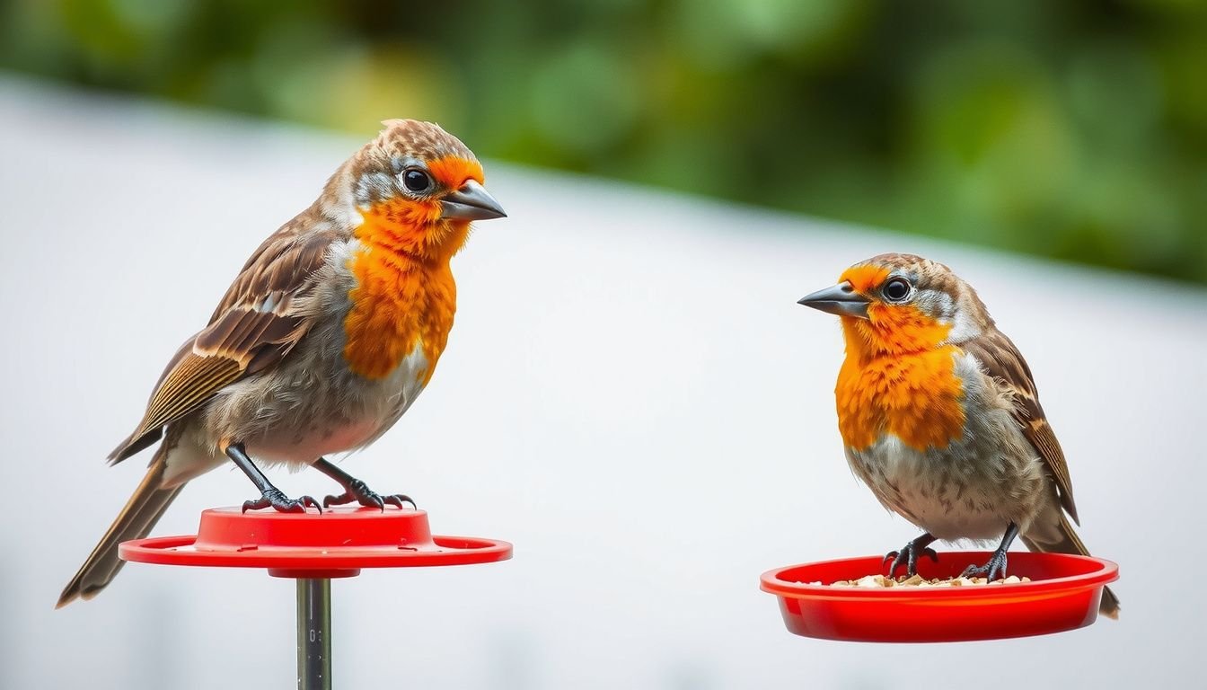how do birds find bird feeders