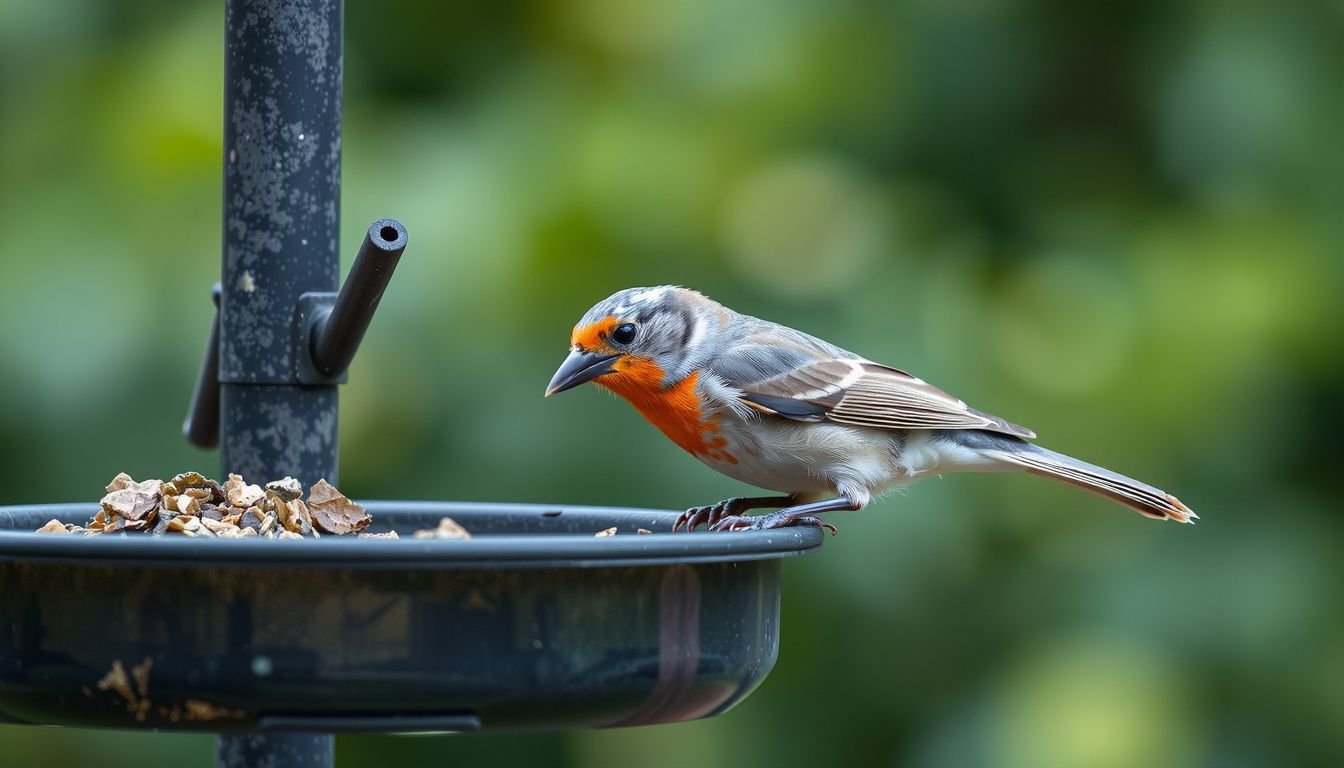 how do birds find feeders