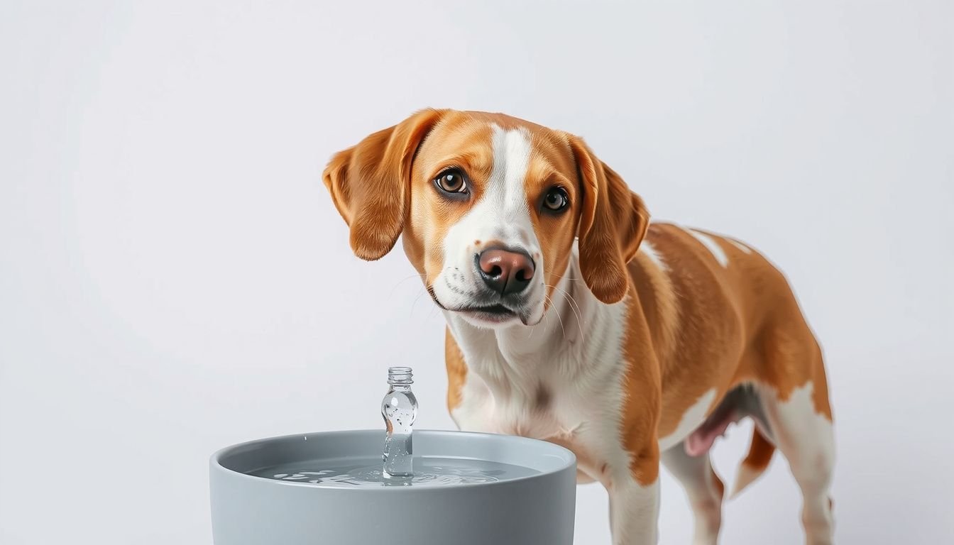 how do dog water fountains work
