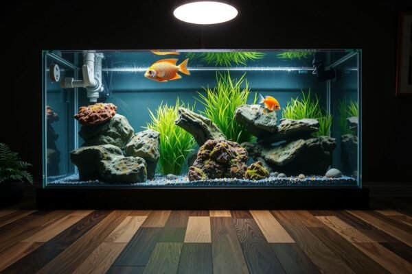 how long aquarium light should be on