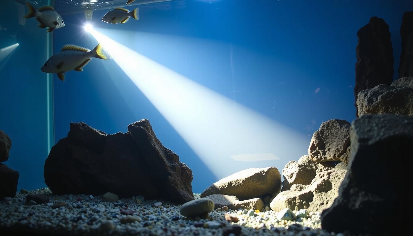 how long to leave aquarium lights on