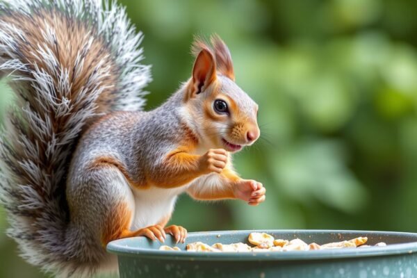 how to deter squirrels from bird feeders