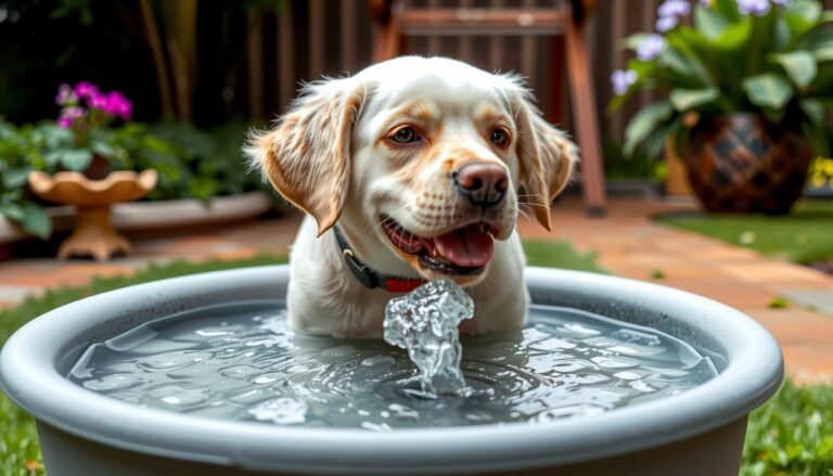 how to make a dog water fountain