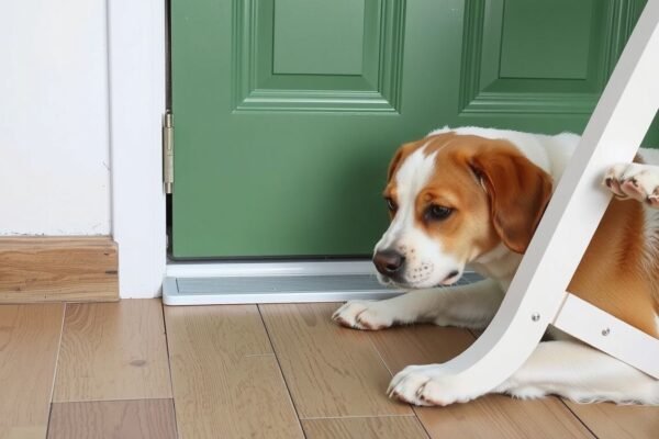 how to protect door from dog scratching