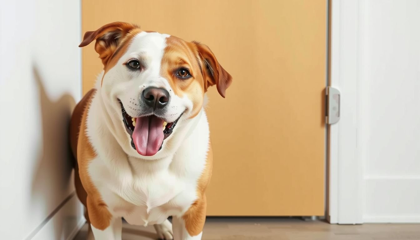 how to stop dog from scratching door