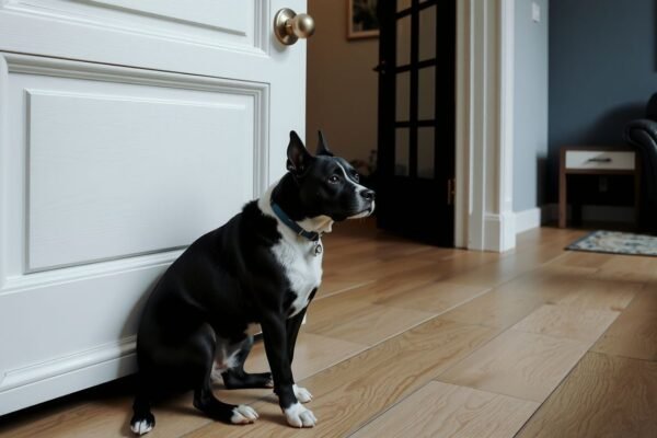 how to stop dog opening doors