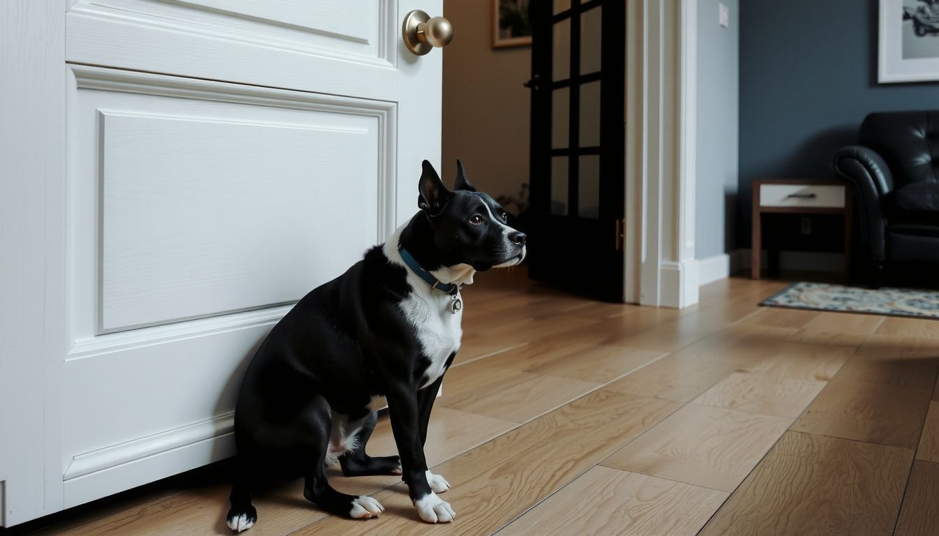 how to stop dog opening doors