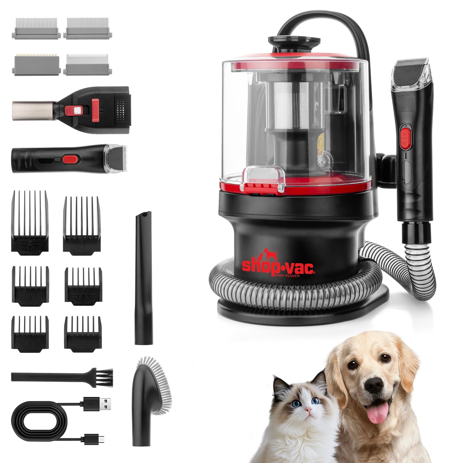 best dog grooming vacuum for golden retrievers