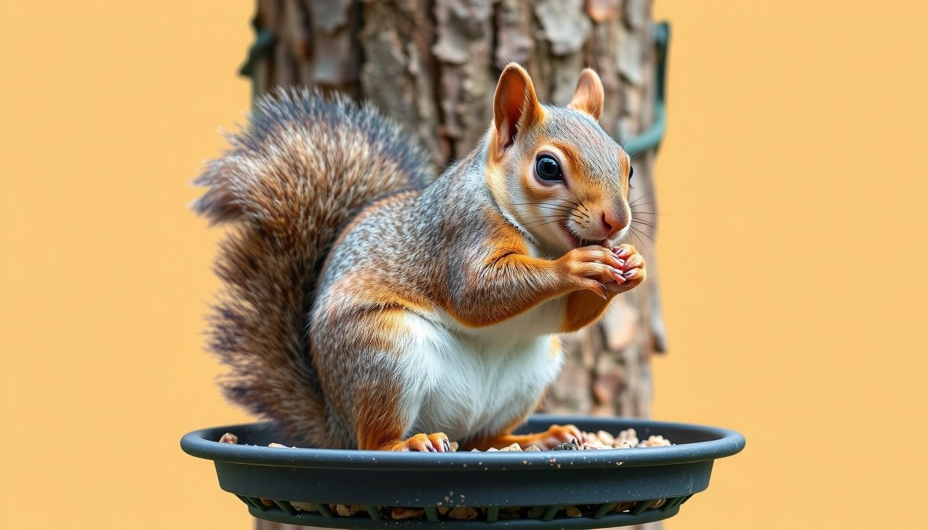 how can i keep squirrels out of my bird feeders