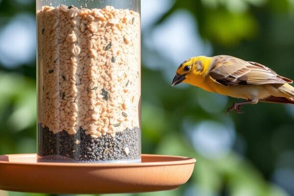 how do you clean bird feeders