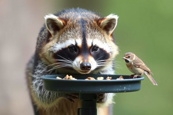 how do you keep raccoons away from bird feeders