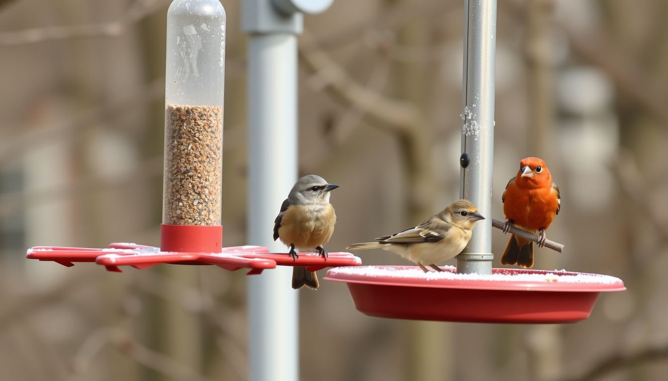 how often to clean bird feeders