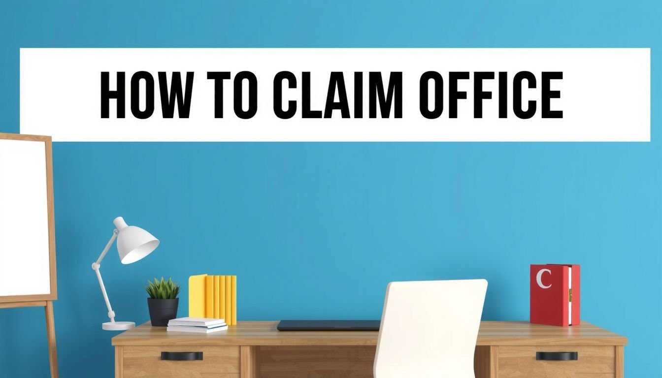 how to claim home office on taxes