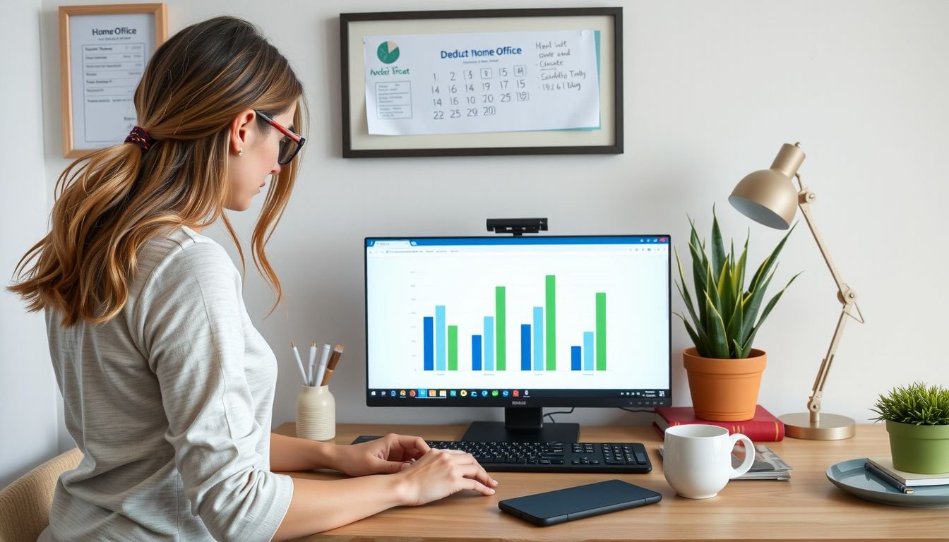 how to deduct home office