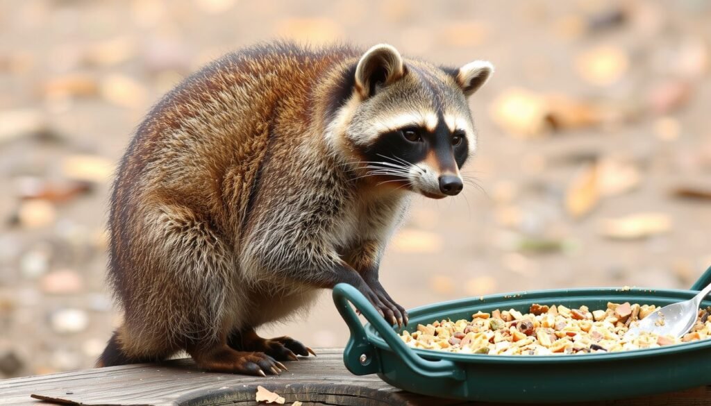 how to deter raccoons from bird feeders