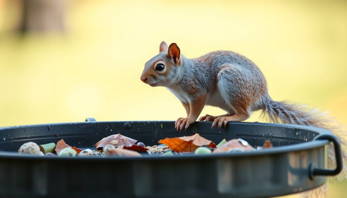 how to get rid of squirrels from bird feeders