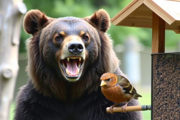 how to keep bears away from bird feeders