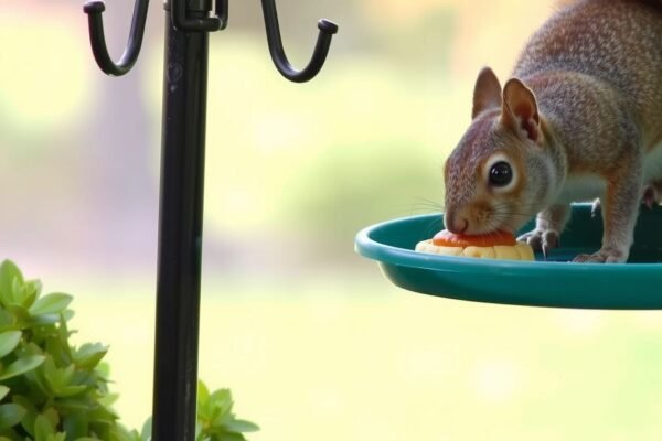 how to repel squirrels from bird feeders