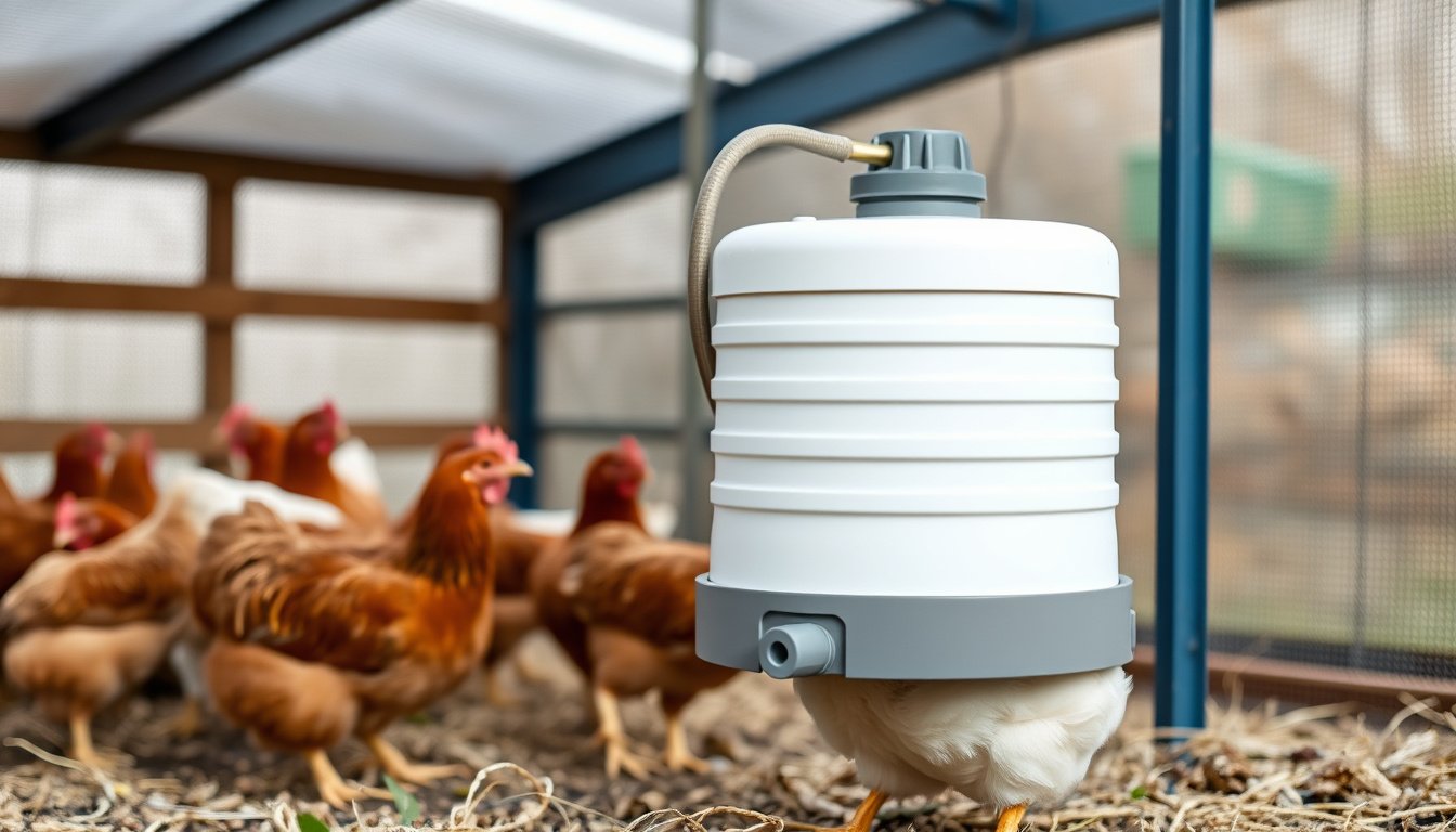 Best automatic chicken waterer nipple system