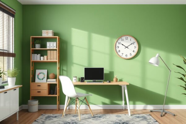 how to decorate small home office