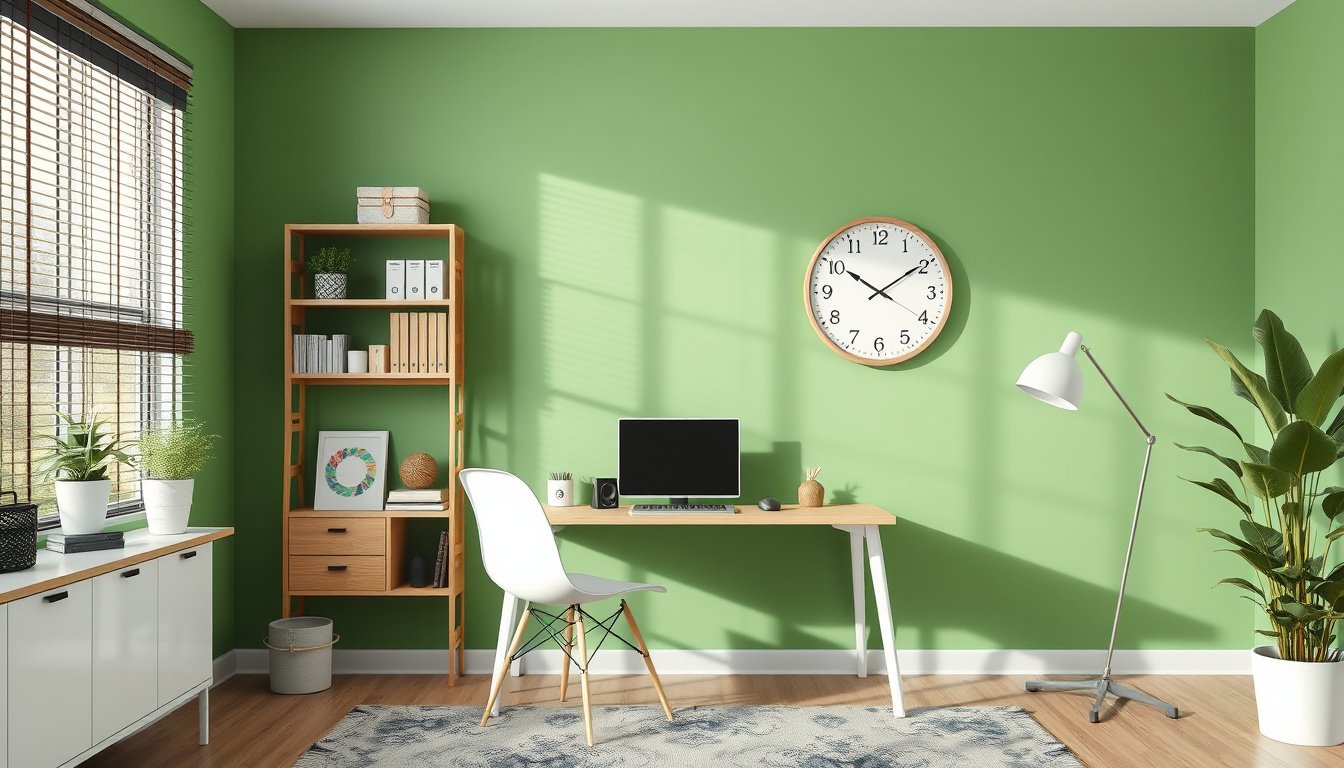 how to decorate small home office