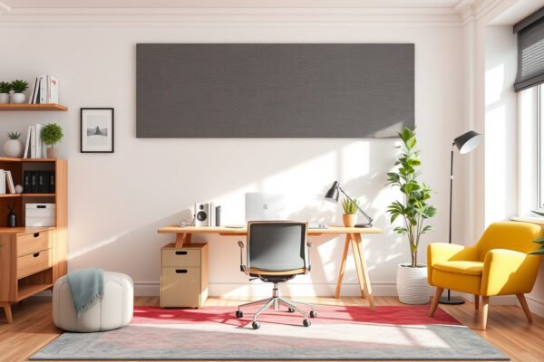 how to furnish a home office