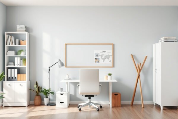 how to organize home office